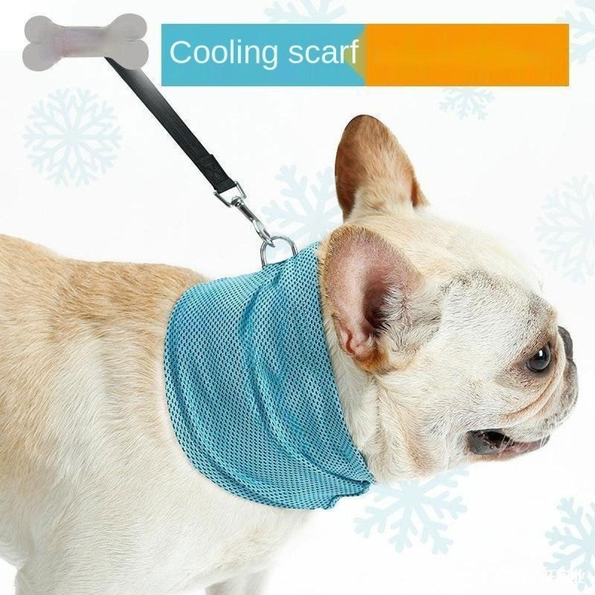 Coolpup Chillwrap: Instant Cooling Pet Bandana For Dogs